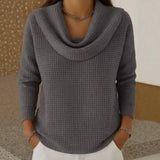 Rosemarie | Weicher Waffelstrick-Pullover