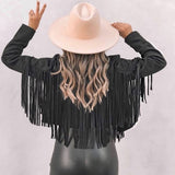 Judith | Kurze Fransenjacke Jacke