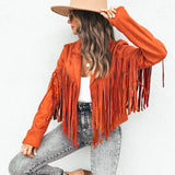 Judith | Kurze Fransenjacke Jacke