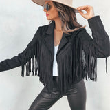 Judith | Kurze Fransenjacke Jacke
