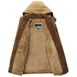 Gerda | Warme Kapuzen-Winterjacke mit Fellfutter