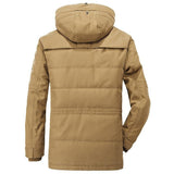Gerda | Warme Kapuzen-Winterjacke mit Fellfutter