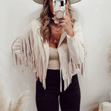 Judith | Kurze Fransenjacke Jacke