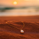 Collier Helmikorunka avec Perle