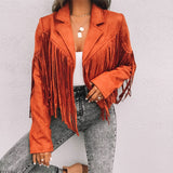 Judith | Kurze Fransenjacke Jacke