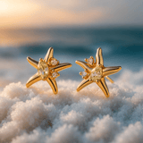 Boucles d'oreilles étoiles de mer