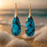 Boucles d'oreilles Intensives Turquoise