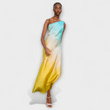 Arabella - Robe Midi à Epaule Unique