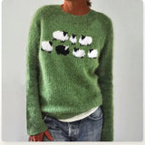 Sieglinde | Norwegisch gemusterter Kabelstrick Pullover