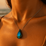 Collier en labradorite