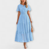 Linette - Robe d'été élégante en dentelle