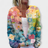 Meadows – Cardigan avec imprimé floral
