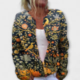 Ylvi – Cardigan avec élégance florale
