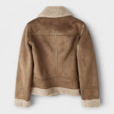 Catarina - Wildleder-Fliegerjacke