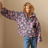 Daisy - Fleece-Blumenpullover