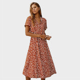 Madelina | Robe d'été élégante multicolore