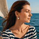 Boucles d'oreilles avec perles