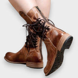 Cordula | Geschnürte Vintage-Stiefel