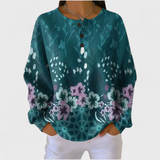 Helene | Sweatshirt mit Blumendruck