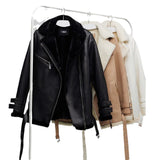 Sabina | Gefütterte Lederjacke Jacke