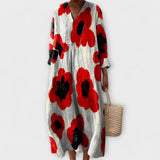 Marla - Robe élégante au design géométrique