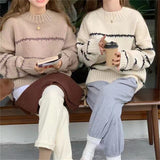 Gertrud | Klassischer Kabelstrickpullover