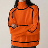 Karin | Rippstrick-Rollkragenpullover