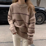 Gertrud | Klassischer Kabelstrickpullover