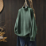 Hannelore | Grober Rollkragen Pullover