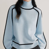 Karin | Rippstrick-Rollkragenpullover