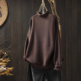 Hannelore | Grober Rollkragen Pullover