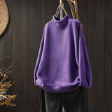 Hannelore | Grober Rollkragen Pullover