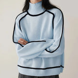 Karin | Rippstrick-Rollkragenpullover