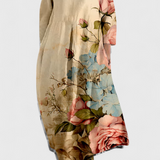 Ana - Robe fluide avec motif