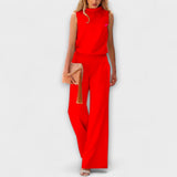 Ariana - Pantalons fluides pour femmes et top minimaliste