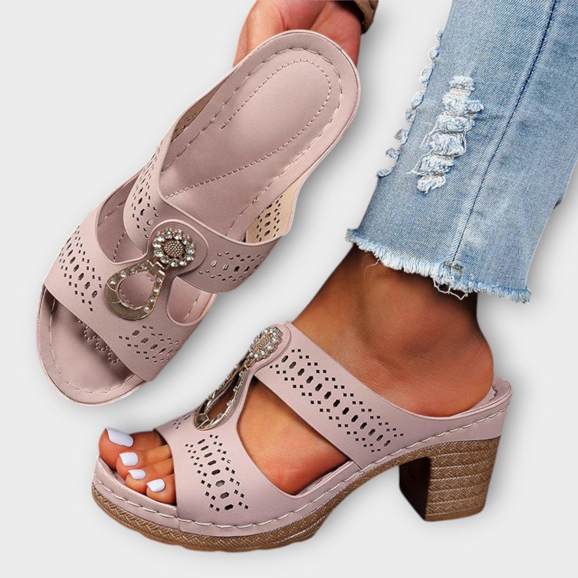 Maria - Sandales Orthopédiques Élégantes et Confortables