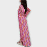 Elina – Robe maxi avec décolleté en V et ambiance de vacances
