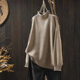 Hannelore | Grober Rollkragen Pullover