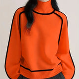 Karin | Rippstrick-Rollkragenpullover