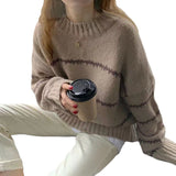 Gertrud | Klassischer Kabelstrickpullover