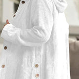 Cordia | Gemütliche Cordjacke mit Kapuze