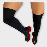 Moderne Stiefel mit minimalistischem Design