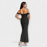 Ione - Robe Bodycon à Épaules Dégagées