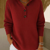 Sabina | Weicher Strickpullover mit Polokragen