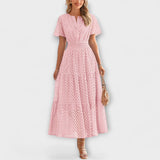 Linette - Robe d'été élégante en dentelle