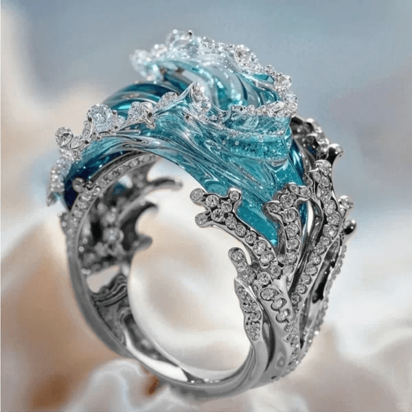 Bague Vizuuri inspirée des abricots
