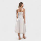 Hope - Rüschentop Kleid mit Schlitzdetail