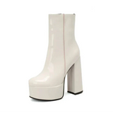 Carina - Stiefel mit super hohem Plateau für Charme und Selbstvertrauen