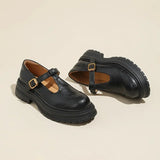 Mary Janes - Eleganter Lederschuh