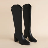 Hilda - Stiefel mit blockabsatz und Eleganz für den Winter